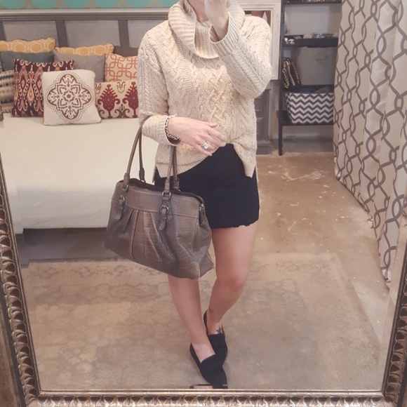 Lauren Ralph Lauren Sweaters - LRL Lauren Jeans Co. Cream Cowl Neck Sweater